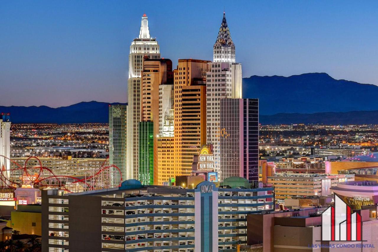 Mgm Signature-22-707 F1 Track & Strip View Balcony Las Vegas Exterior foto