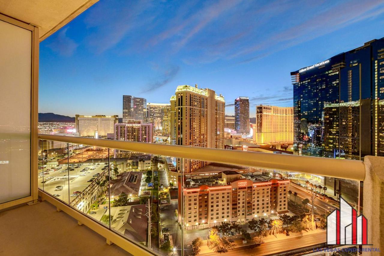 Mgm Signature-22-707 F1 Track & Strip View Balcony Las Vegas Exterior foto