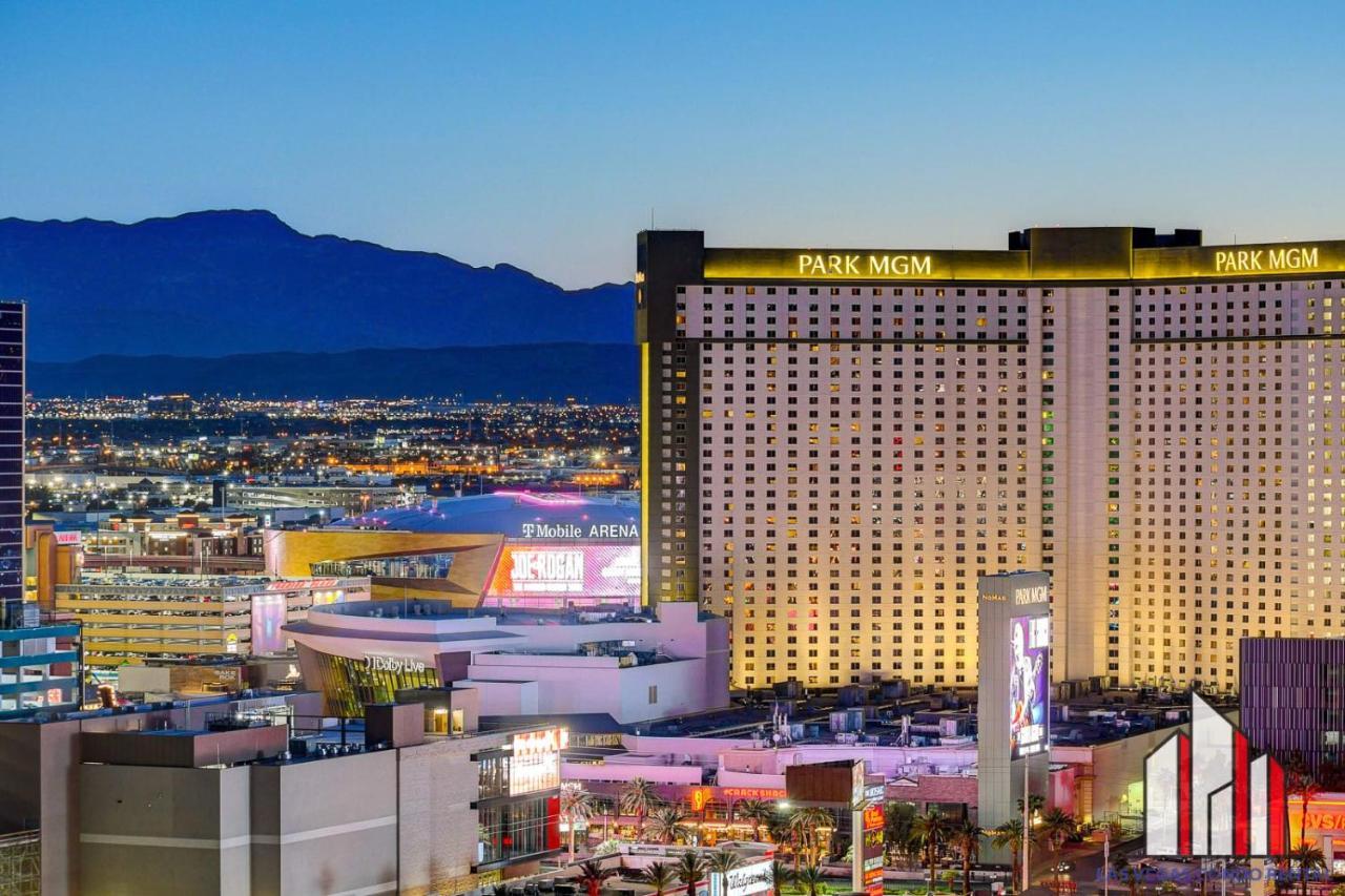 Mgm Signature-22-707 F1 Track & Strip View Balcony Las Vegas Exterior foto